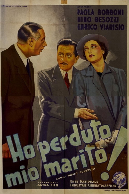 Movie poster for Ho perduto mio marito (1937)