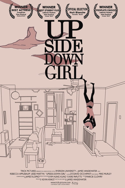 Movie poster for Upside-Down Girl (2007)