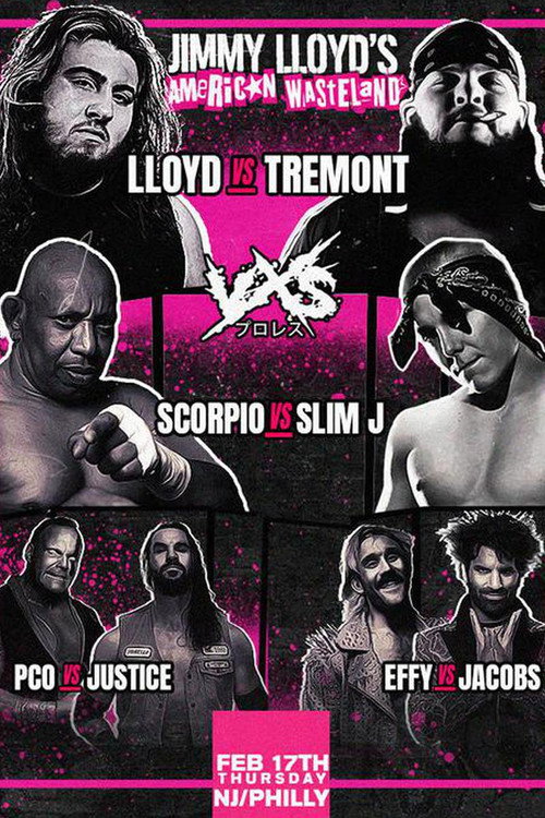 Movie poster for VxS Jimmy Lloyd's American Wasteland (2022)