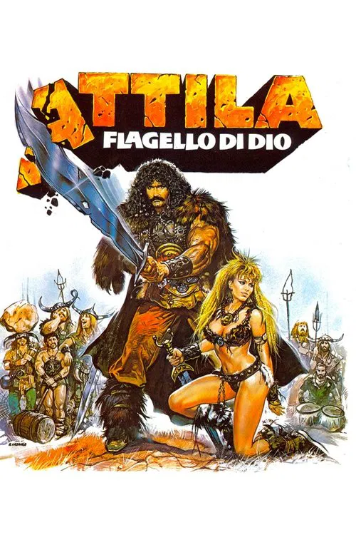Movie poster for Attila Scourge of God (1982)