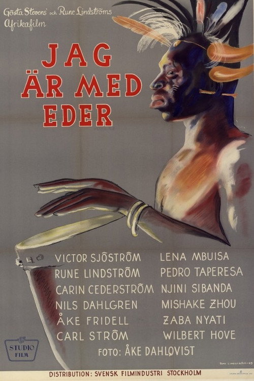 Movie poster for Jag är med eder... (1948)