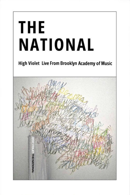 Movie poster for The National - 'High Violet' Live From Brooklyn Academy of Music (2010)