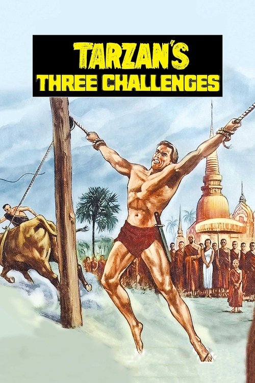 Movie poster for Tarzan's Three Challenges (1963)