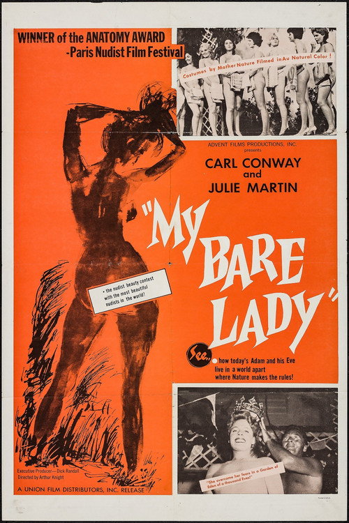 Movie poster for My Bare Lady (1963)