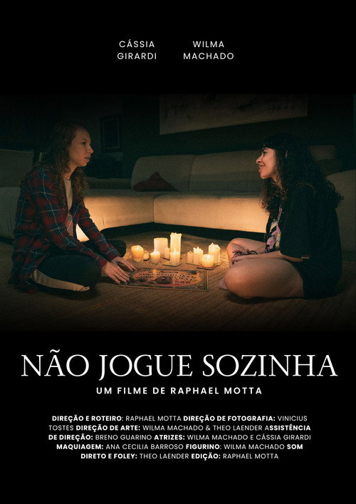 Movie poster for Não jogue sozinha (2024)