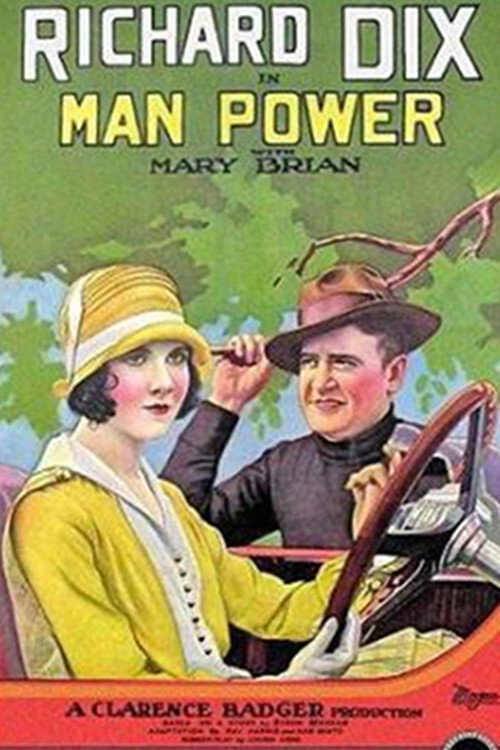 Movie poster for Man Power (1927)