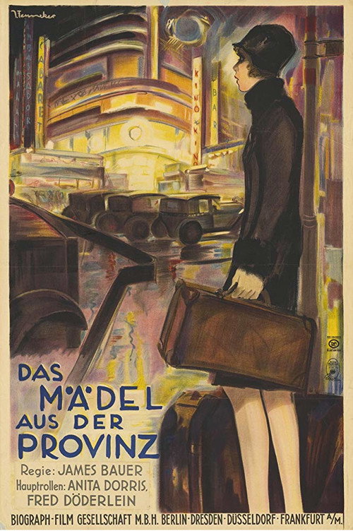 Movie poster for Das Mädel aus der Provinz (1929)