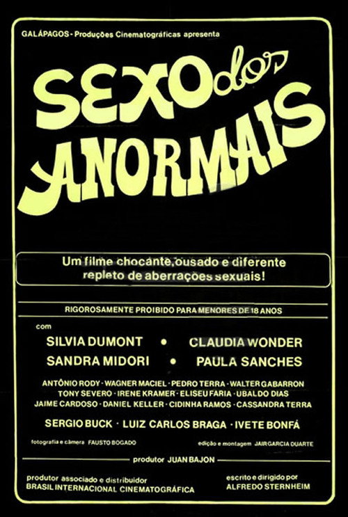 Movie poster for Sex of Abnormals (1984)