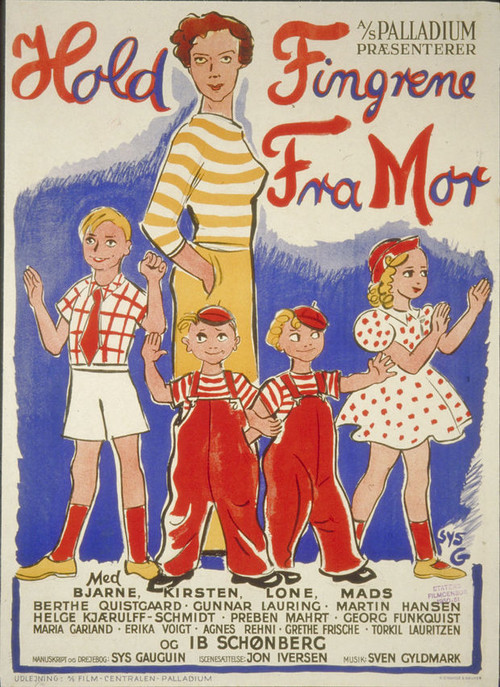 Movie poster for Hold fingrene fra mor (1951)