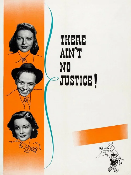 Movie poster for There Ain't No Justice (1939)