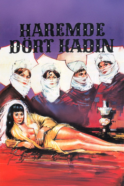 Movie poster for Four Women in the Harem (1965)