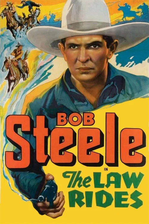 Movie poster for The Law Rides (1936)