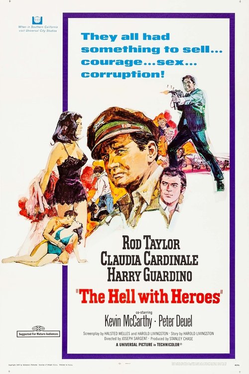 Movie poster for The Hell with Heroes (1968)
