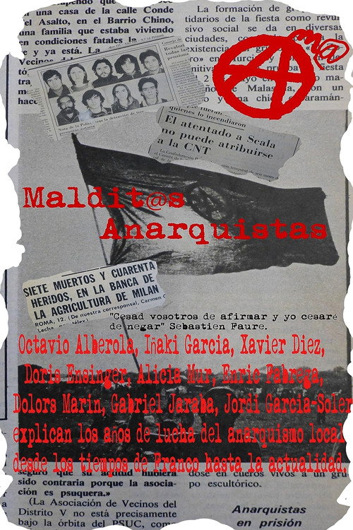 Movie poster for Maldit@s Anarquistas (2019)