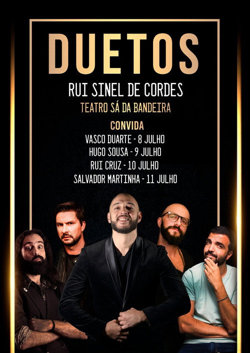 Series poster for Rui Sinel de Cordes: Duetos (2020)