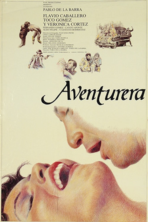 Movie poster for Aventurera (1988)