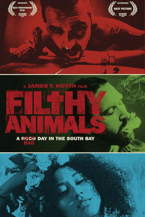 Movie poster for Filthy Animals (2024)