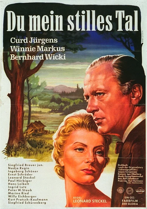 Movie poster for Du mein stilles Tal (1955)