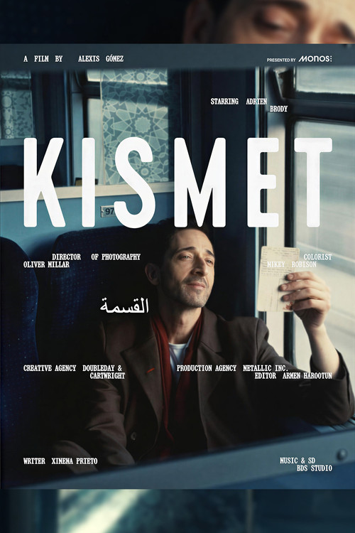 Movie poster for KISMET - A Journey With Adrien Brody (2025)