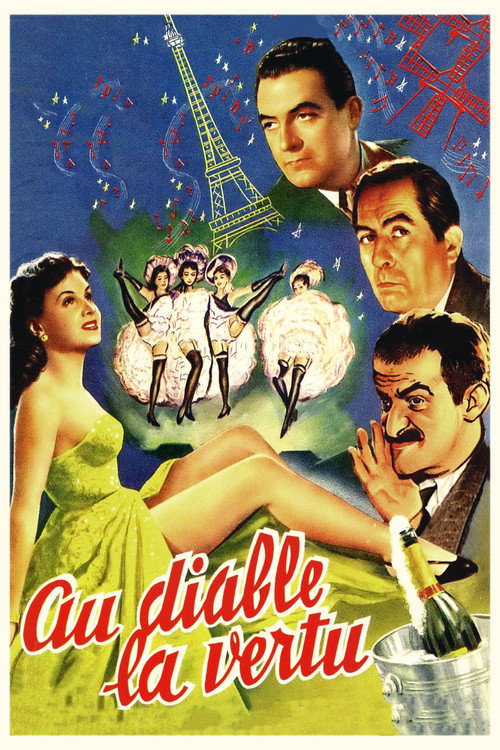 Movie poster for To Hell with Virtue (1953)