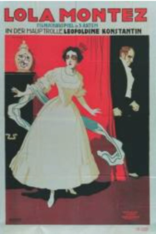 Movie poster for Lola Montez (1918)