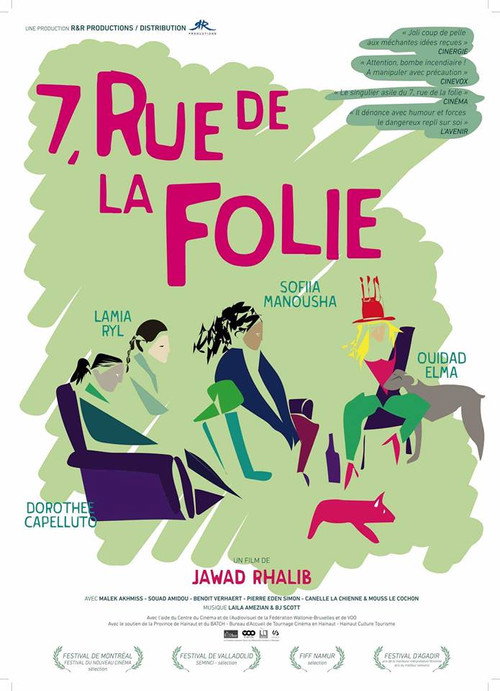 Movie poster for 7, rue de la Folie (2015)
