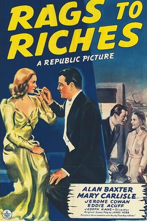 Movie poster for Rags to Riches (1941)