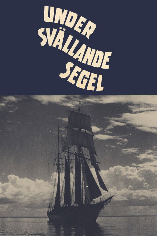 Movie poster for Under svällande segel (1952)