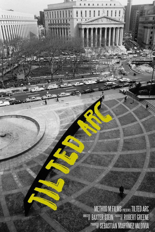 Movie poster for Tilted Arc (2023)