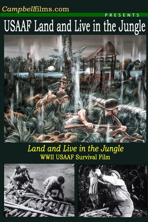 Movie poster for Land and Live in the Jungle (1944)