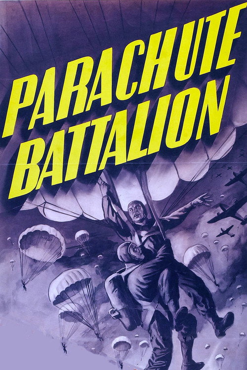 Movie poster for Parachute Battalion (1941)