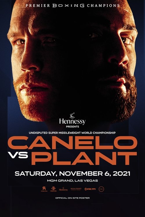 Movie poster for Canelo Alvarez vs. Caleb Plant (2021)