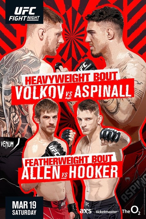 Movie poster for UFC Fight Night 204: Volkov vs. Aspinall (2022)