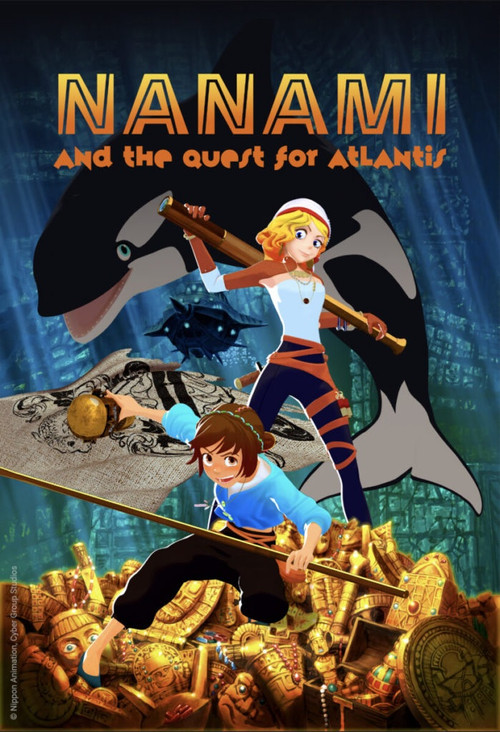 Movie poster for Nanami and the Quest for Atlantis