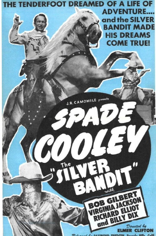 Movie poster for The Silver Bandit (1950)