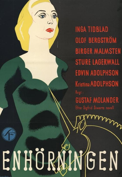 Movie poster for The Unicorn (1955)
