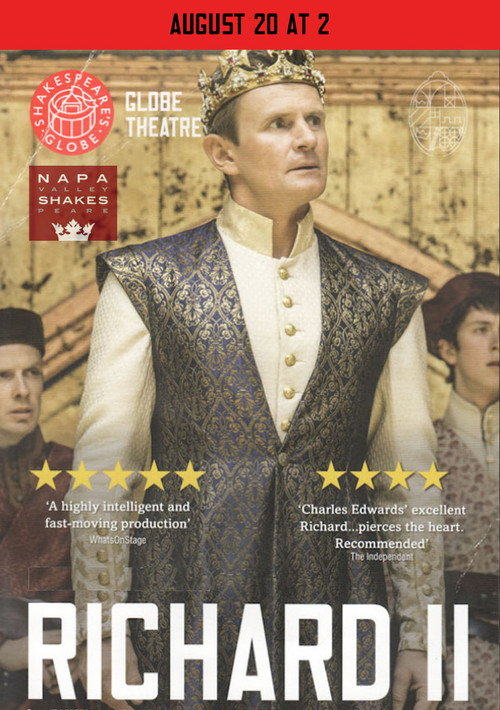Movie poster for Richard II - Live at Shakespeare's Globe (2015)