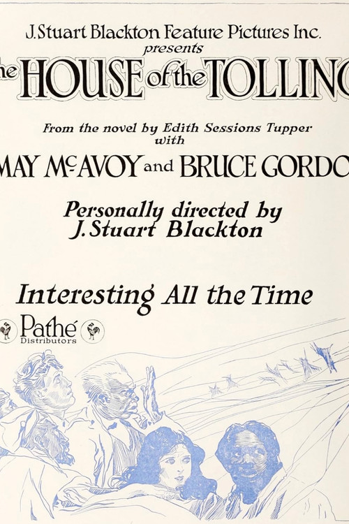 Movie poster for The House of the Tolling Bell (1920)