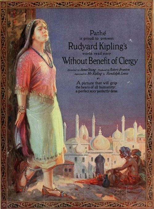 Movie poster for Without Benefit of Clergy (1921)