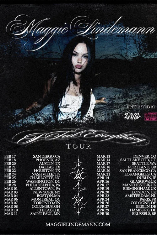 Movie poster for Maggie Lindemann: I FEEL EVERYTHING TOUR (2026)