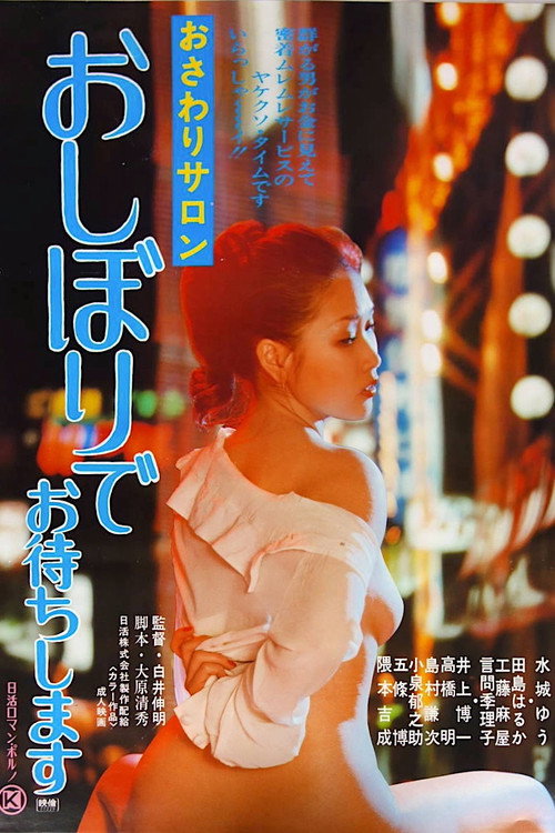 Movie poster for Pink Salon: 'We're Waiting for You with Tissue Paper' (1977)