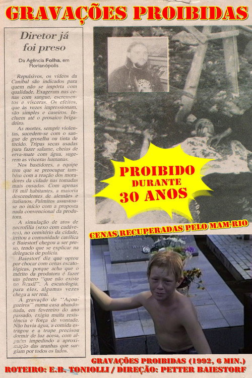 Movie poster for Cemetery Footage (1992)