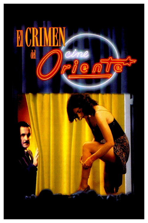 Movie poster for El crimen del cine Oriente (1997)