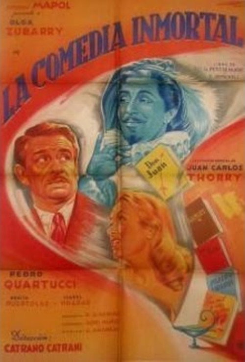 Movie poster for La comedia inmortal (1951)