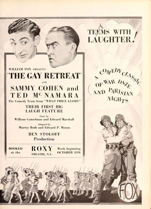 Movie poster for The Gay Retreat (1927)