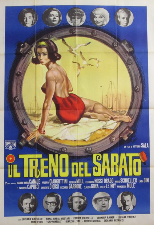 Movie poster for Il treno del sabato (1964)