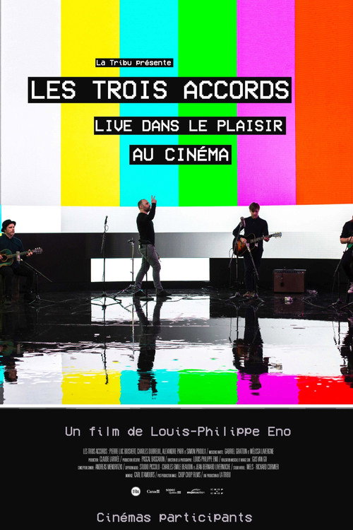 Movie poster for Les Trois Accords: Live dans le plaisir (2021)