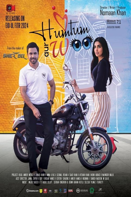 Movie poster for Hum Tum aur Woo (2024)