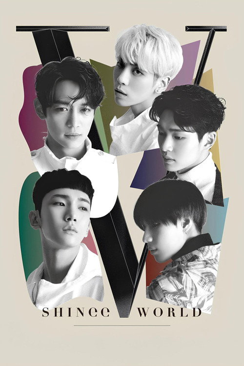 Movie poster for SHINee Concert "SHINee World V" (2016)