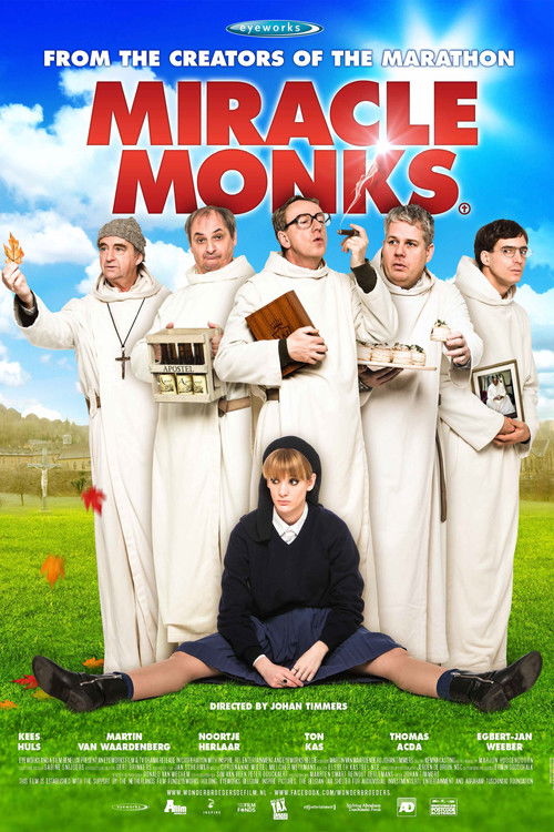 Movie poster for Miracle Monks (2014)
